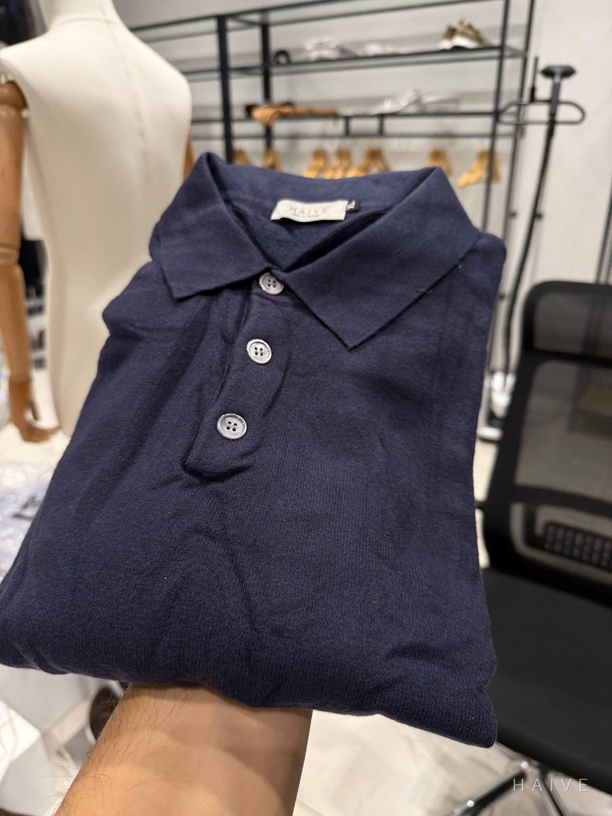 Polo sviter · To'q ko'k