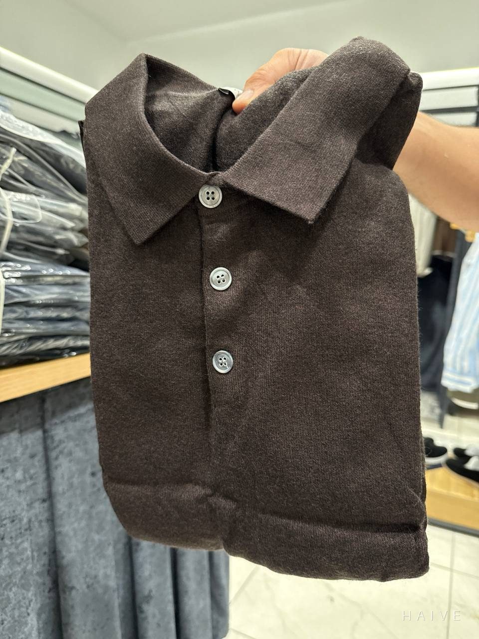 Polo sviter · Shokolad