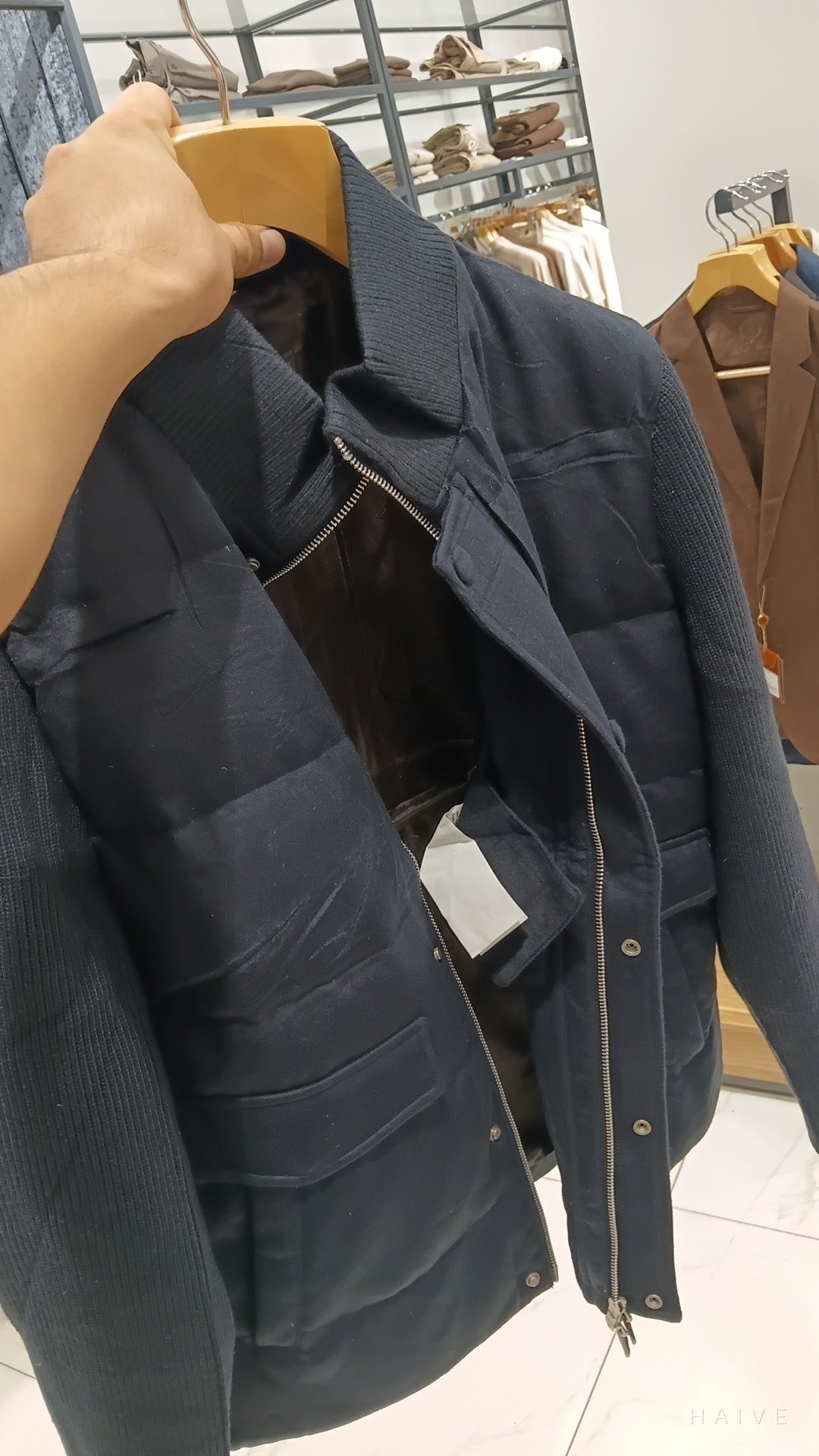 Jaket · To'q ko'k